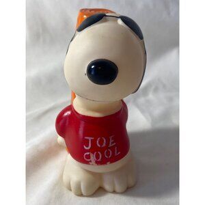 VTG Peanuts SNOOPY JOE COOL 1966 Dog Squeak Toy ConAgra United Feature Syndicate